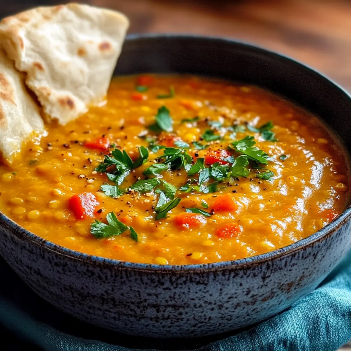 ROTE LINSENSUPPE - KRÄFTIG & AROMATISCH